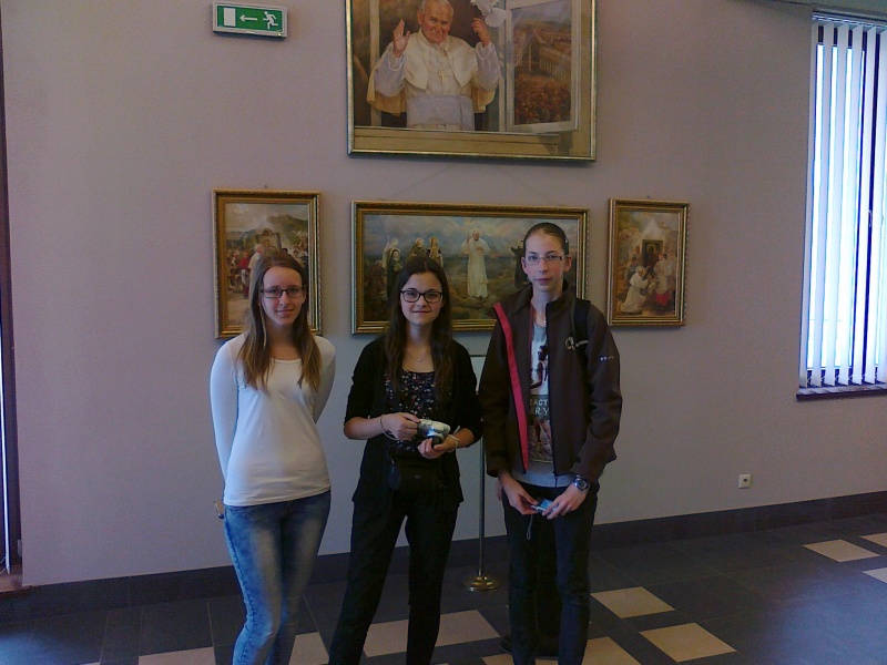 Děvčata z 9. třídy v Krakově 